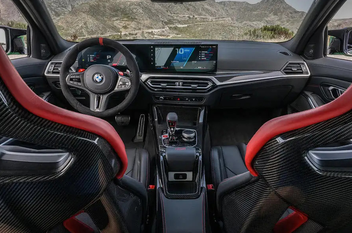 2023 BMW M3 CS interior